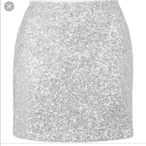 Topshop Dresses & Skirts - Holiday Sequin Skirt from TOPSHOP